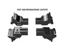 Kit riparazione capote fiat 500 Cabrio, guide rinforzate tettuccio tettino 500C