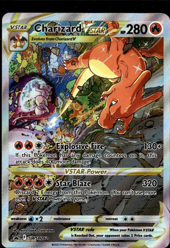 Charizard vstar 2022 spada - 2022,