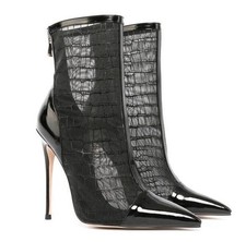 Stivaletti donna sexy a punta