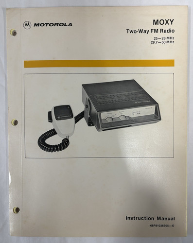 Motorola moxy two way - moxy-two-way, fm