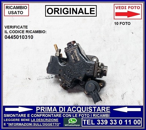 Pompa alta pressione - pressione, diesel