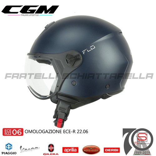 Casco demi jet moto - jet, 167a