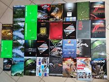 Lotto 33 Cataloghi Brochure PESCA SPINNING SHIMANO RAPALA CARPFISHING NORIES