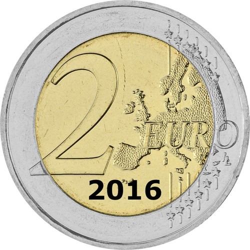 Moneta commemorativa 2016 - moneta, fior