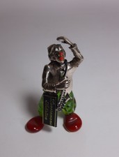 Clown Musician Statue