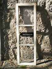 FINESTRA DECORATIVA CON RETE SHABBY CHIC VINTAGE