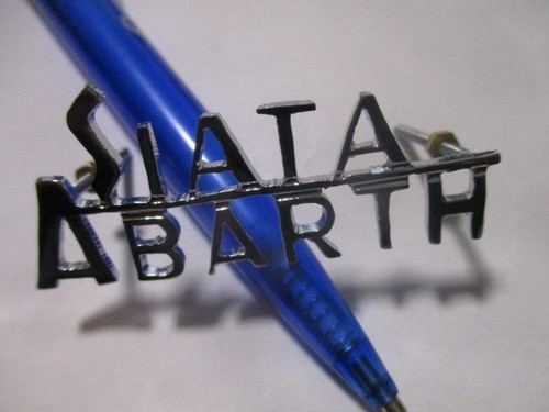 Siata abarth scritta segni - siata,