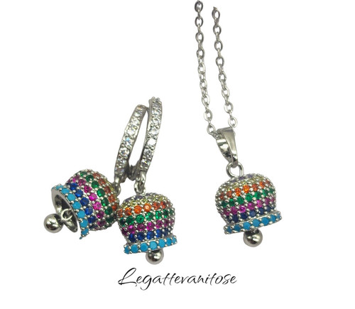 Collana campanella capri - , +