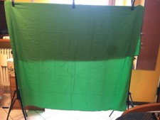 Green Screen Aimosen in perfette Condizioni, telo verde nero e bianco