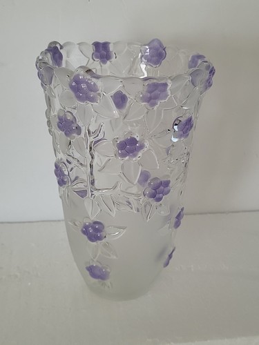 Vaso cristallo fiori