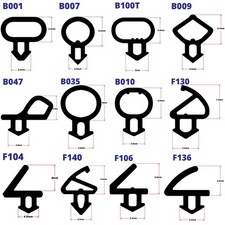 Guarnizione a bolle per porte e finestre in PVC guarnizione a battente doppio vetro guarnizione in gomma