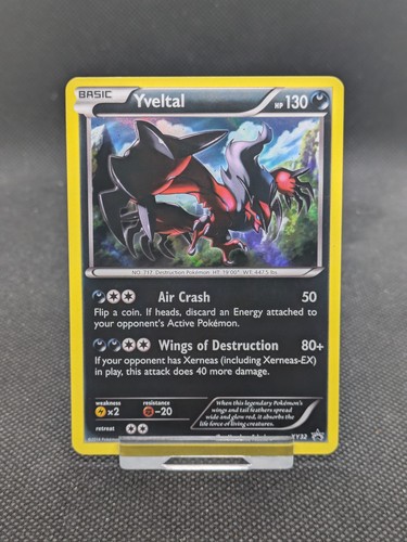 Pokemon card yveltal black - xy,
