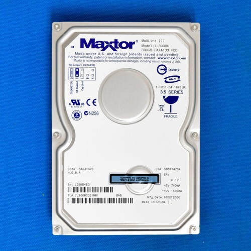 Maxtor diamondmax 6l250m0 - maxtor,