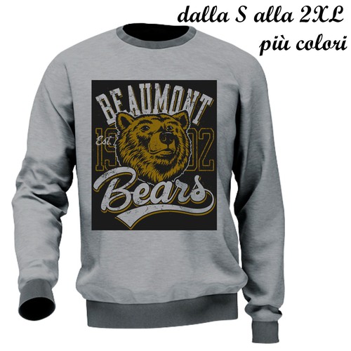 Felpa maglia uomo - uomo, orso