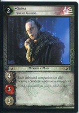 Lord Of The Rings CCG Card TTT 4.C153 Grima, Son Of Galmod