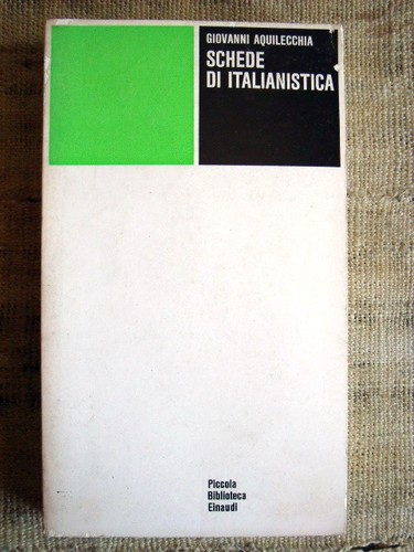 Giovanni aquilecchia schede - giovanni,