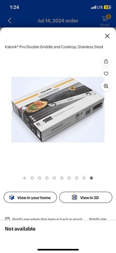 Kalorik pro doppia piastra - piastra, e