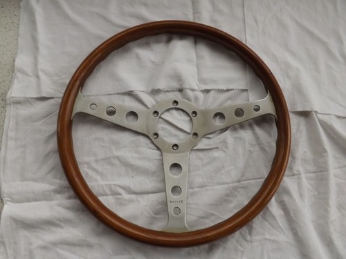 Volante epoca legno anni - 35, cm