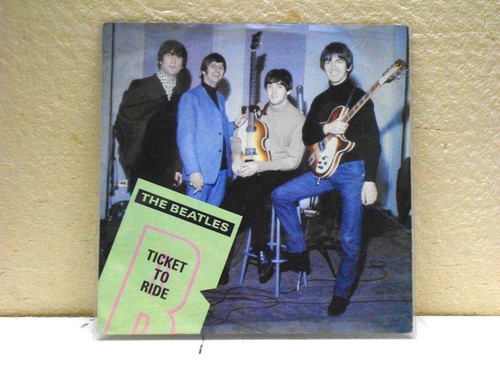 The beatles giri ticket - beatles--45,