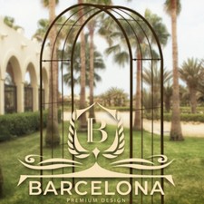 Arco per rose in metallo