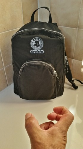 Invicta backpack blacked used - blacked,