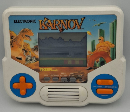 Karnov gig tiger 1988 - gig, lcd