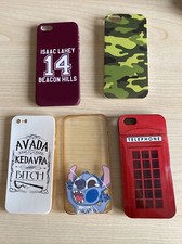 Cover in silicone per iPhone 5, 5s - usate