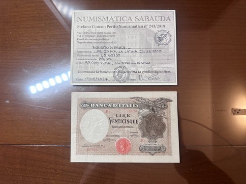 Biglietto banca lire - biglietto, di