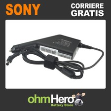 Carica Batteria Alimentatore Auto per Sony Vaio PCG-FX900, Vaio PCG-FX900H,