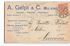 11841 MILANO GELPI COLORI VERNICI PENNELLI X CREMONA
