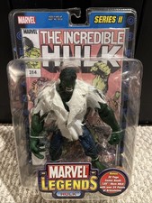 Camicia strappata vintage Marvel Legends serie II 2 L'incredibile Hulk - ToyBiz, 2002