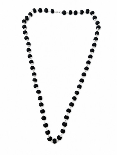 Collana preghiera nera - di,