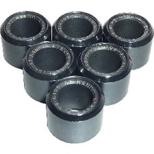 KIT 6 RULLI MASSETTE SCOOTER PER 23X18 25G HONDA 250 FORZA 05> JAZZ VARIATORE