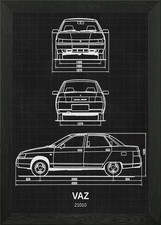 VAZ 21010 Poster arte da
