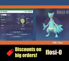 6IV Shiny Sceptile Pokemon