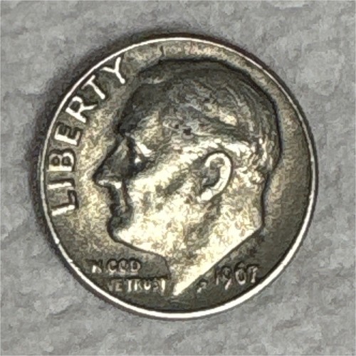 1967 roosvelt dime senza - roosvelt, dime,