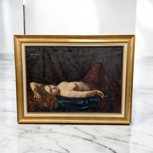 Oreste garaccioni nudo - oreste, (1881-)