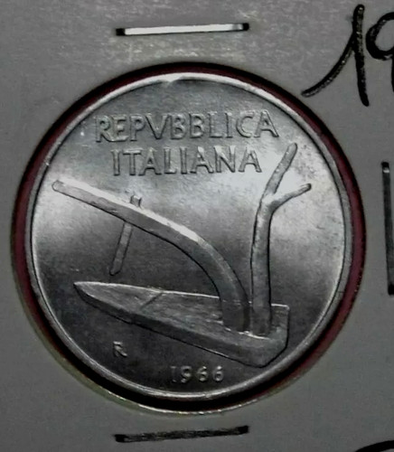 Lire 1966 fdc uncirculated - lire,