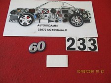 LOGO FREGIO SCRITTA FIAT PUNTO 60 