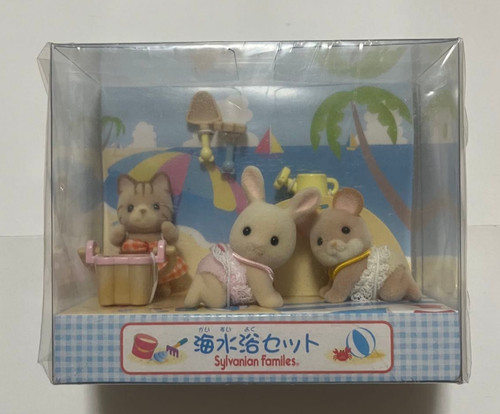 Sylvanian families beach set - families,