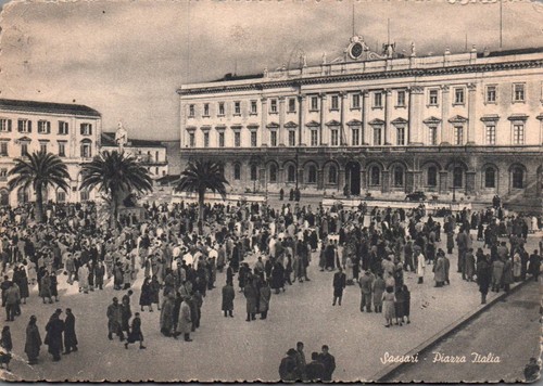 Sassari piazza italia - piazza,
