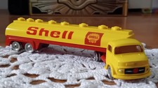 LEGO 1:87, Camion Mercedes Con Cisterna SHELL. Modellino Anni '60.