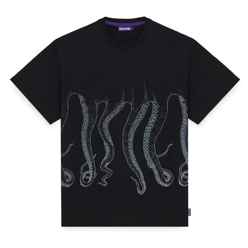 Octopus tshirt outline - outline, tee