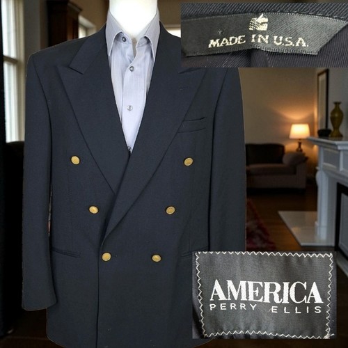 Perry ellis blazer vintage - perry,