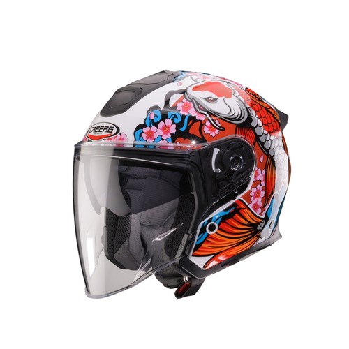 Casco jet caberg flyon koi - jet,