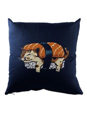Cuscino cuscino gatto sushi