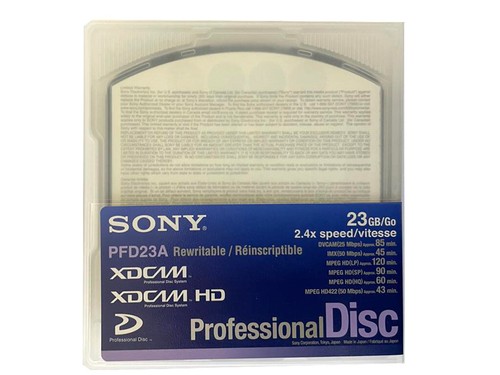 Sony pfd 23a - sony, hd