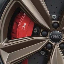 ADESIVI AUDI LOGO RS SPECCHIETTI CERCHI IN LEGA auto A3 A4 A5 Q3 Q5 S3 RS3 Sline