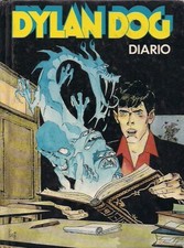 DYLAN DOG DIARIO 1991 EDIZIONE BONELLI (SCRITTE E FIGURINE INCOLLATE INTERNE)