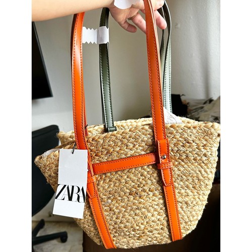 Borsa shopper zara juta - shopper, in